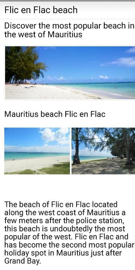 Ssvilla Flic en Flac Exterior photo